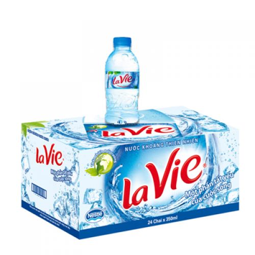 Nước Lavie chai 350ml Thùng 24 chai